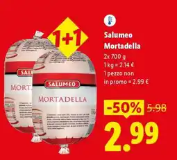 Lidl Salumeo Mortadella offerta