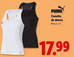 Lidl PUMA Canotta da donna offerta
