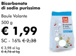 NaturaSì Bicarbonato di sodio purissimo Baule Volante offerta