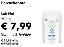 NaturaSì Percarbonato Lab Nat offerta