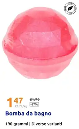 Action Bomba da bagno offerta