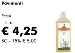NaturaSì Pavimenti Ecosì offerta