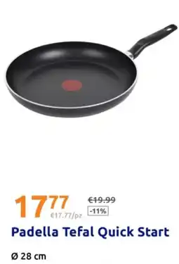 Action Padella Tefal Quick Start offerta