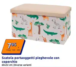Action Scatola portaoggetti pieghevole con coperchio offerta