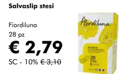 NaturaSì Salvaslip stesi Fiordiluna offerta