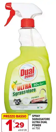 Iperal Spray sgrassatore ultra DUAL POWER offerta