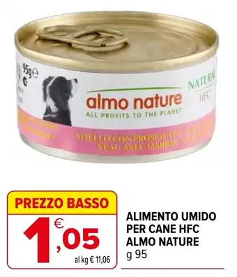 Iperal Alimento umido per cane HFC ALMO NATURE offerta