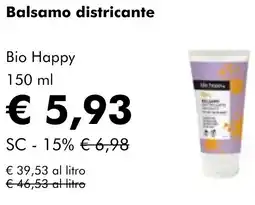 NaturaSì Balsamo districante Bio Happy offerta