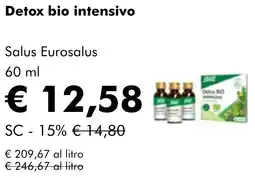 NaturaSì Detox bio intensivo Salus Eurosalus offerta