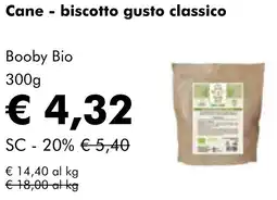 NaturaSì Cane biscotto gusto classico Booby Bio offerta