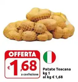Carrefour Express Patate Toscana offerta