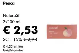NaturaSì Pesca Natura Sì offerta