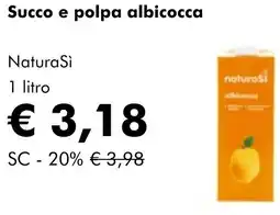 NaturaSì Succo e polpa albicocca NaturaSì offerta