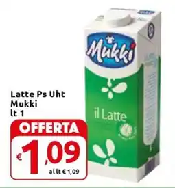 Carrefour Express Latte Ps Uht Mukki offerta