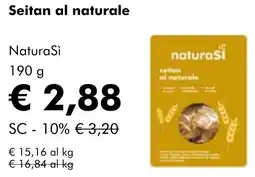 NaturaSì Seitan al naturale Natura Sì offerta
