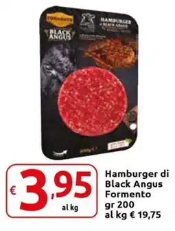 Carrefour Express Hamburger di Black Angus Formento offerta