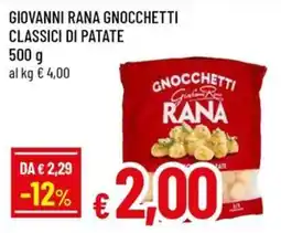 A&O Giovanni rana gnocchetti classici di patate offerta