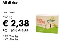 NaturaSì Ali di riso Più Bene offerta