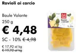 NaturaSì Ravioli ai carcio Baule Volante offerta