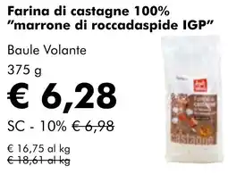 NaturaSì Farina di castagne 100% "marrone di roccadaspide IGP" Baule Volante offerta