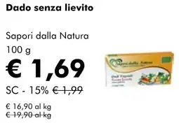 NaturaSì Dado senza lievito Sapori dalla Natura offerta