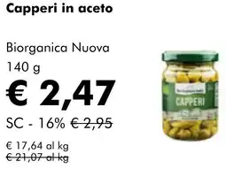 NaturaSì Capperi in aceto Biorganica Nuova offerta