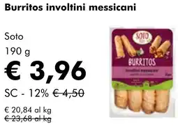 NaturaSì Burritos involtini messicani Soto offerta