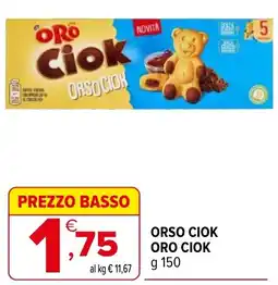 Iperal ORSO CIOK ORO CIOK offerta