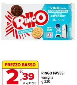 Iperal RINGO PAVESI vaniglia offerta