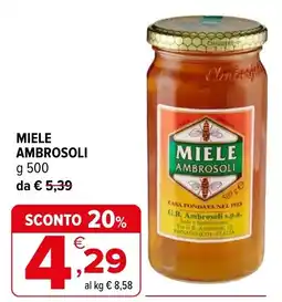 Iperal MIELE AMBROSOLI offerta