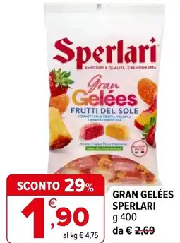 Iperal Gran gelées SPERLARI offerta