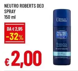 A&O Neutro roberts deo spray offerta