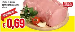 A&O Lonza di suino offerta