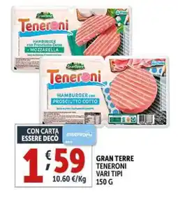 Deco Supermercati Gran terre teneroni offerta