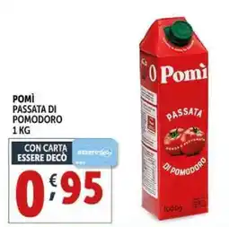Deco Supermercati Pomì passata di pomodoro offerta
