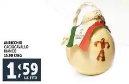 Deco Supermercati Auricchio caciocavallo bianco offerta