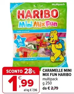 Iperal Caramelle mini mix fun HARIBO multipack da offerta