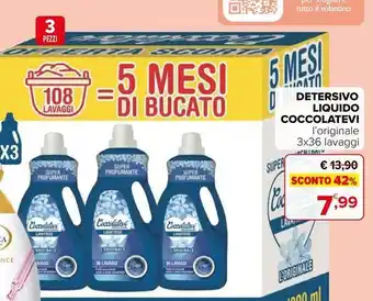 Detersivo liquido COCCOLATEVI