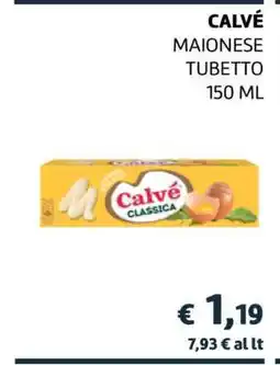 Coop CALVÉ MAIONESE TUBETTO offerta