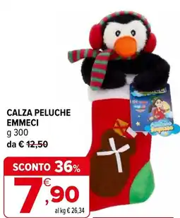 Iperal Calza peluche EMMECI offerta