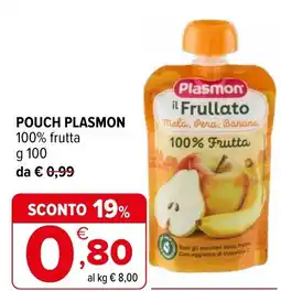 Iperal Pouch PLASMON 100% frutta offerta