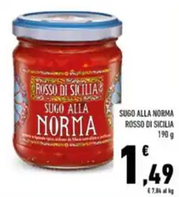 Conad Sugo alla norma ROSSO DI SICILIA offerta