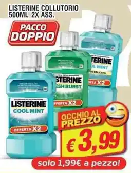 Maury's Listerine collutorio offerta