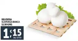 Deco Supermercati Deliziosa scamorza bianca offerta