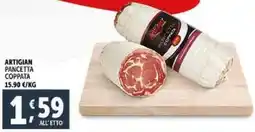 Deco Supermercati Artigian pancetta coppata offerta