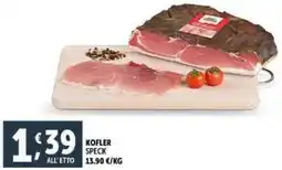 Deco Supermercati Kofler speck offerta