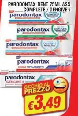 Maury's Parodontax dent complete/gengive+ offerta