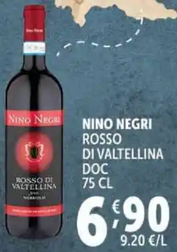 Deco Supermercati Nino negri rosso di valtellina doc offerta