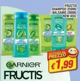 Maury's Fructis shampoo/ balsamo new offerta