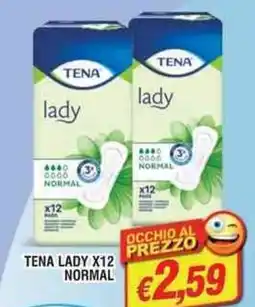 Maury's Tena lady x12 normal offerta